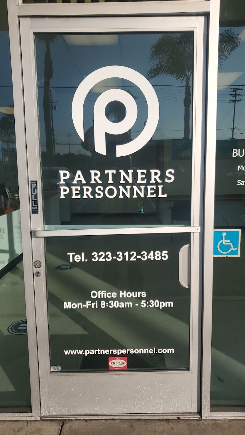 Partners Personnel - Agencia de empleo en Los Ángeles, California
