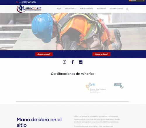 Enviro Staffing Solutions, Corp. DBA Labor On Site & Jackson Training School - Agencia de colocación en Lawrence